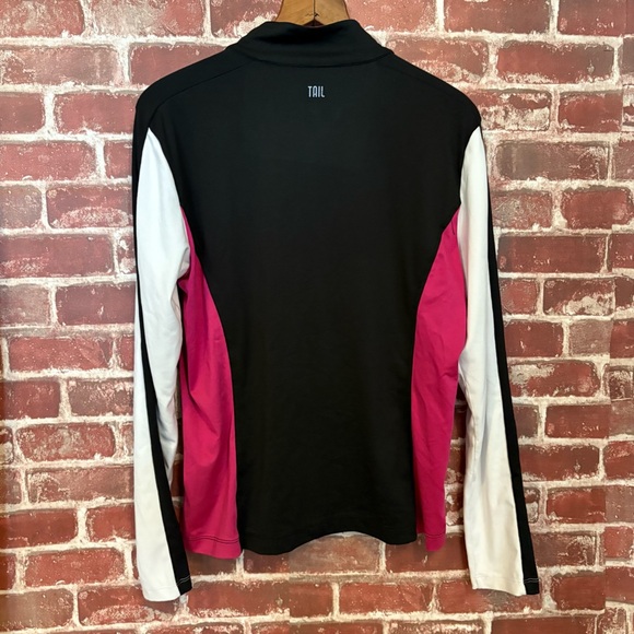 Tail Black and White Jacket with Pink Lining - Picture 6 of 6